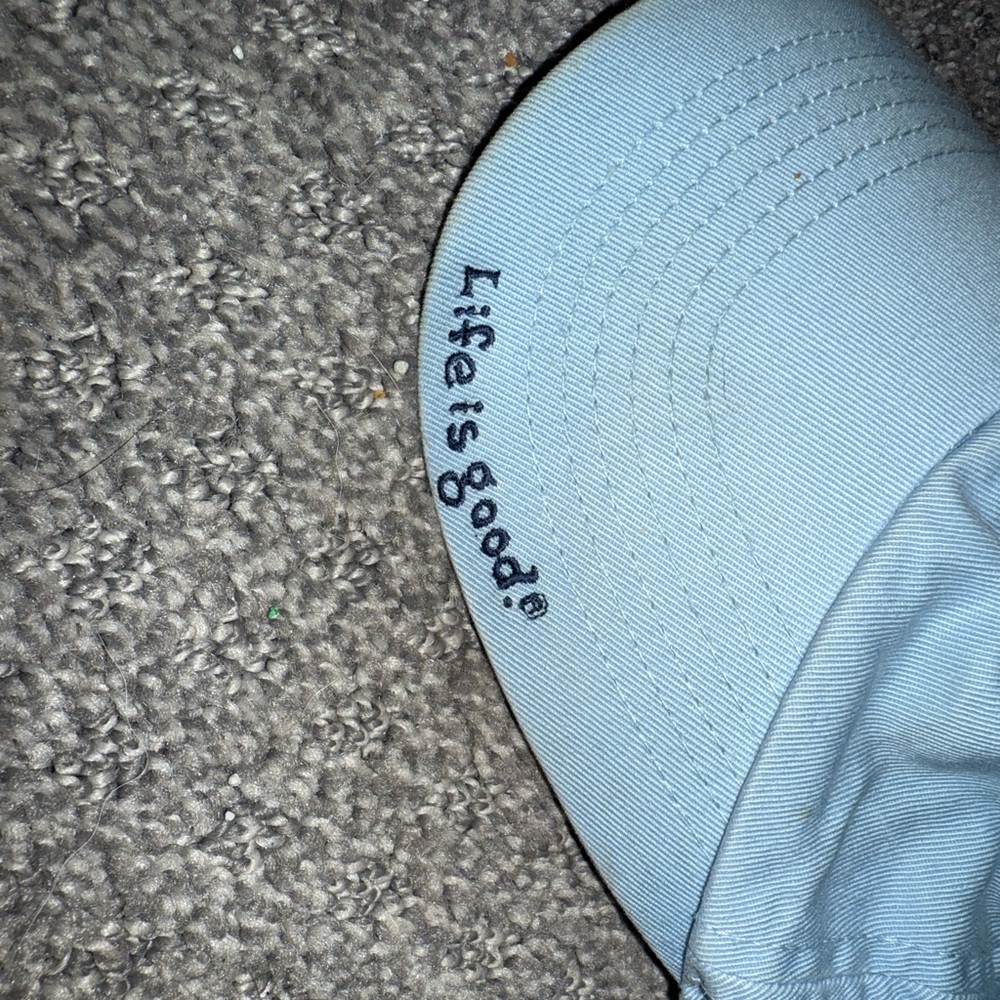 Life Is Good Kids Light Blue Cap